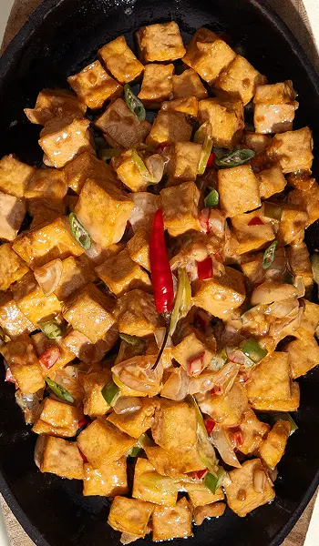 Sizzling Tofu